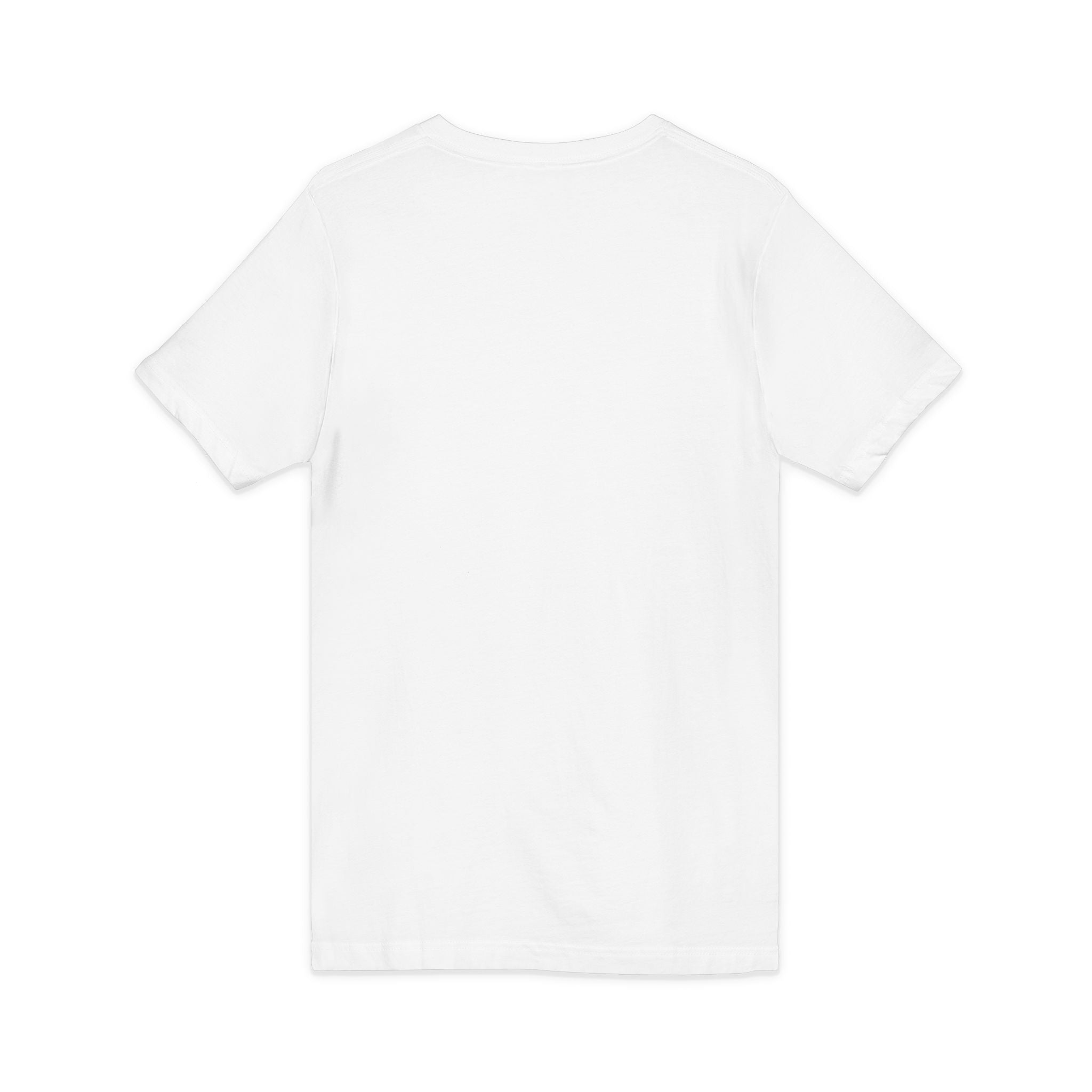 Autumn Lace Ghost V-Neck Tee — Cute Fall Halloween Graphic Shirt